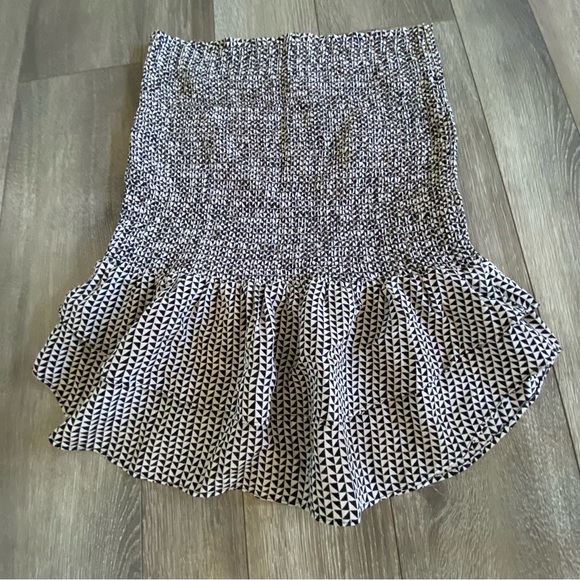 Madewell Peplum Tube Top 100% Silk - Picture 3 of 7